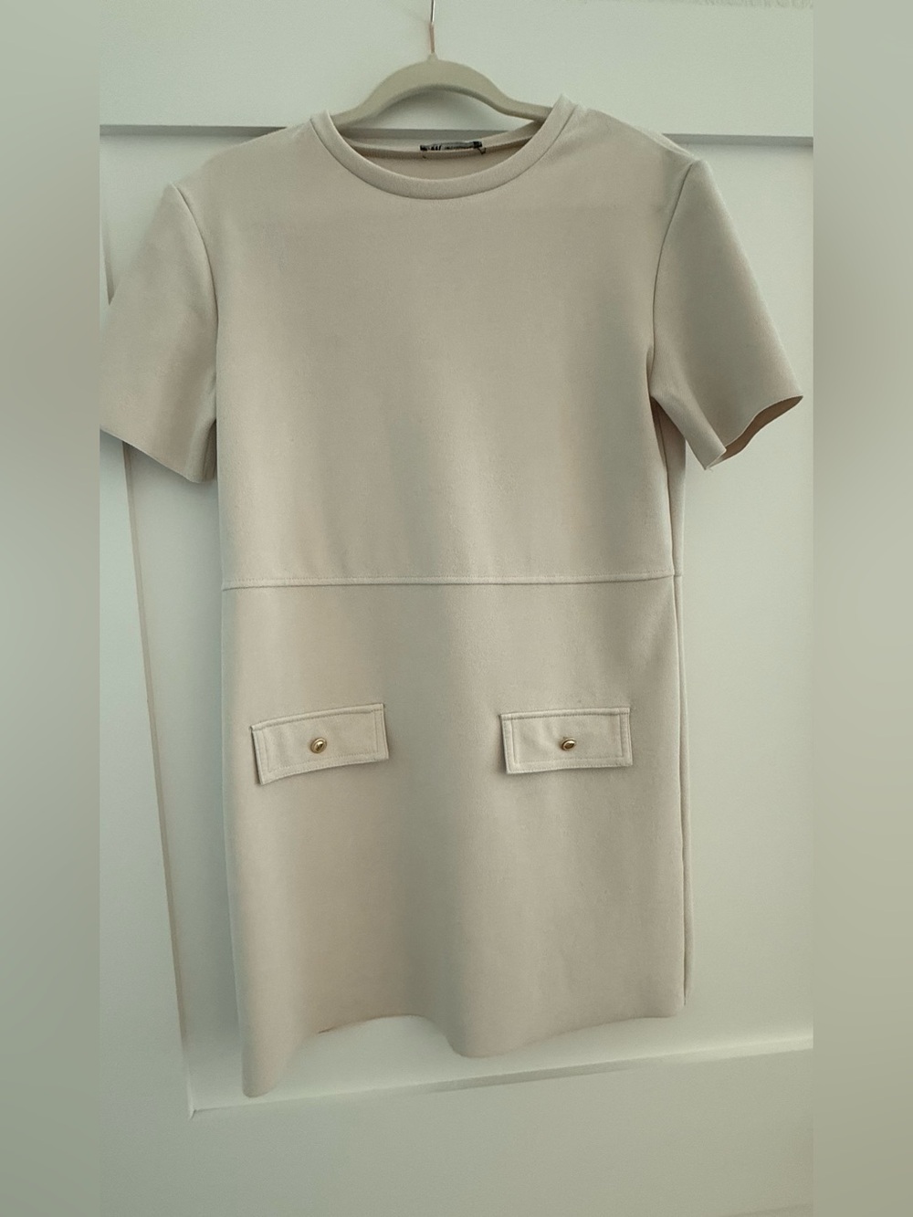 Zara sueded boxy dress